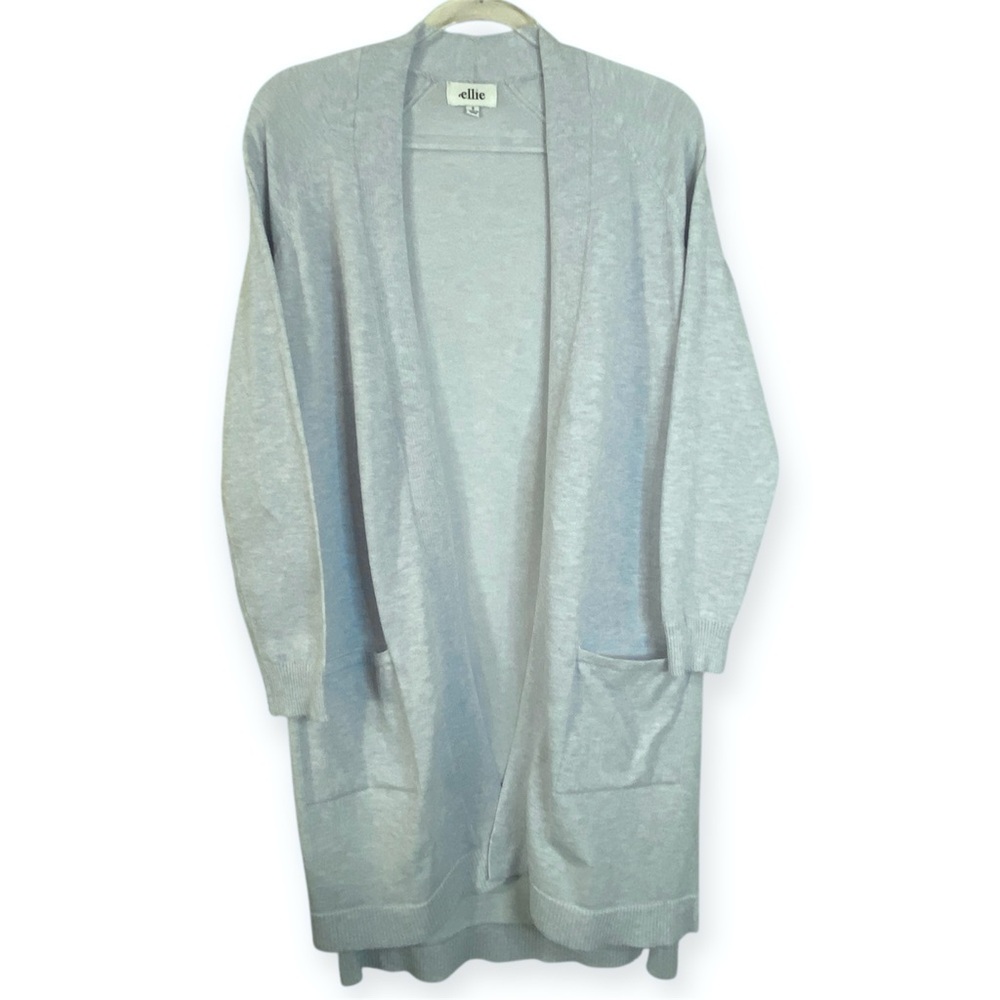 Ellie Open Front Long Cardigan Sweater